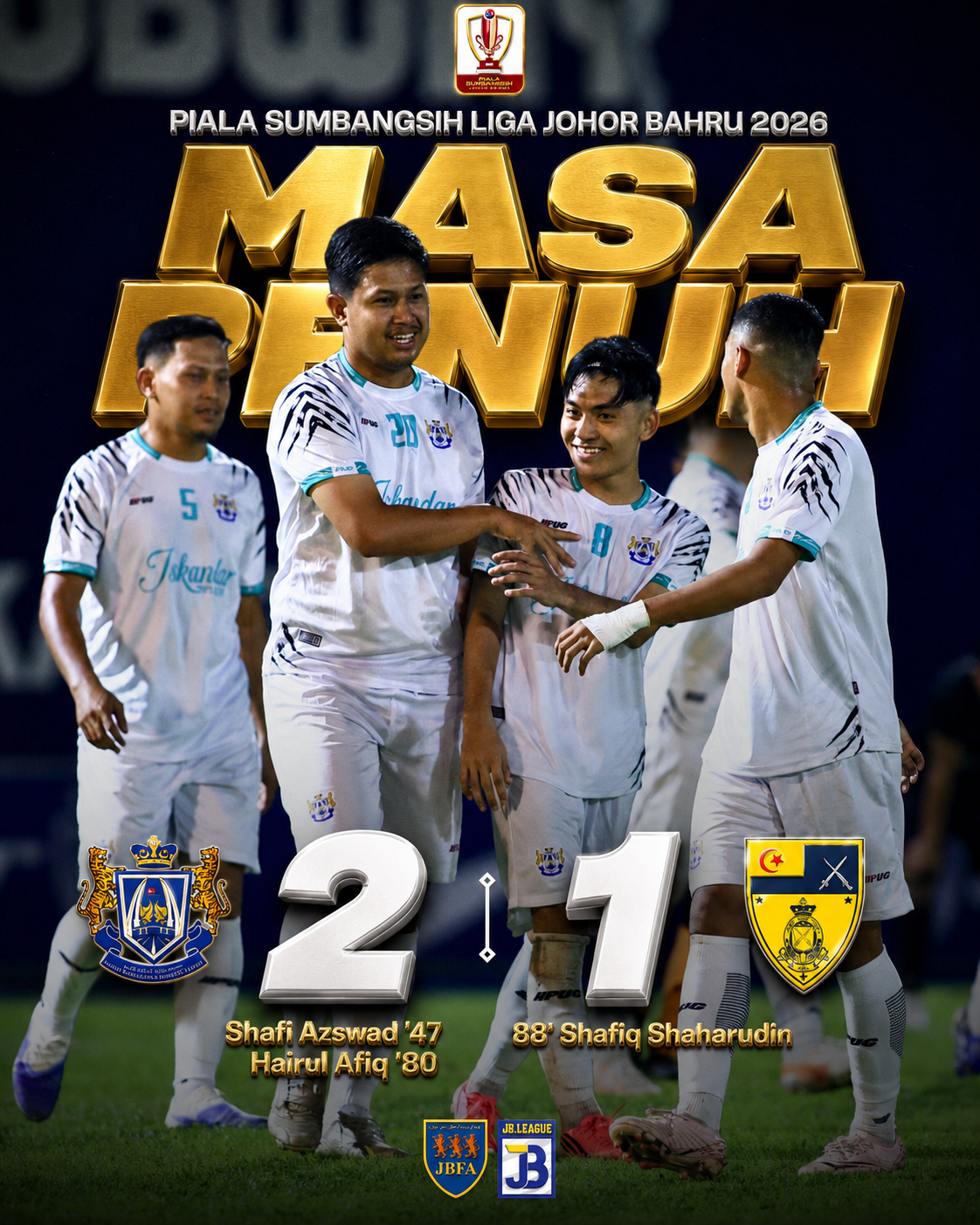 MBIP FC JUARA PIALA SUMBANGSIH JBFA 2026